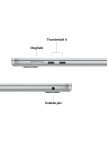 Apple MacBook Air M4 16GB 512GB SSD macOS 15" Taşınabilir Bilgisayar Gümüş MW1H3TU/A